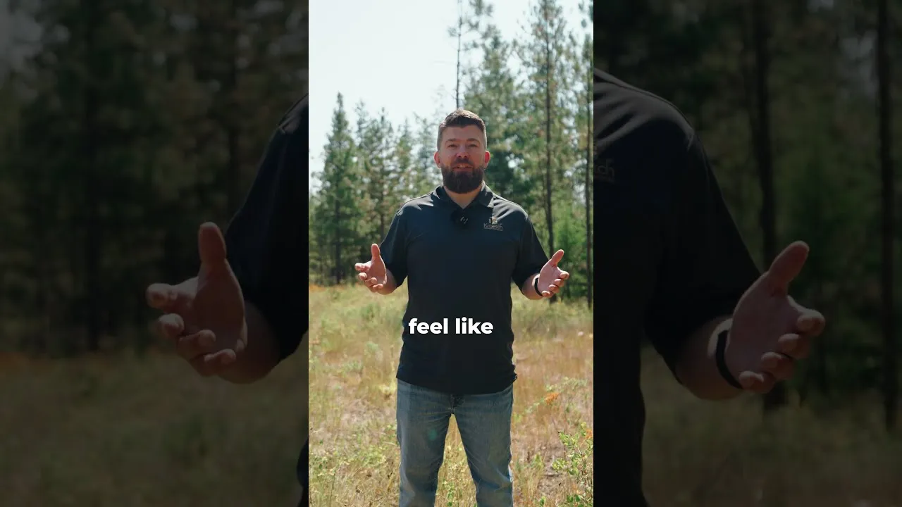Preview frame from a short introducing a new large-acre subdivision in North Idaho.